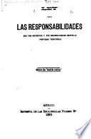 Ley sobre las responsabilidades que por impuestos o por nacionalización repote [!] la propiedad territorial