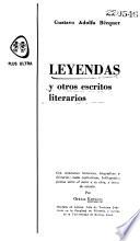 Leyendas y otros escritos literarios