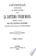 Leyendas y tradiciones populares de todos los países sobre la santísima Vírgen María