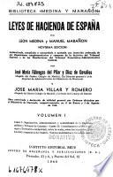 Leyes de Hacienda de España