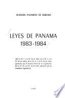 Leyes de Panamá: 1983-1984