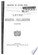 Leyes, decretos y reglamentos vigentes