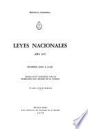 Leyes nacionales