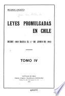 Leyes promulgadas en Chile desde 1810 hasta el 1. ̊de junio de 1912: 1902-1913
