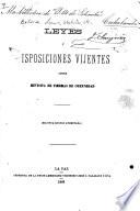 Leyes y disposiciones vijentes sobre revisita de tierras de comenidad
