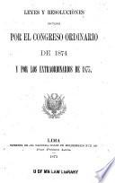 Leyes y resoluciones