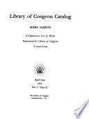 Library of Congress Catalog