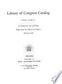 Library of Congress Catalogs