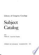 Library of Congress Catalogs