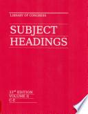 Library of Congress Subject Headings