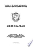 Libro amarillo correspondiente al año ...