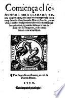 Libro aureo de Marco Aurelio con el relox de principes