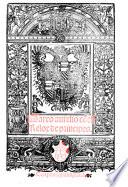 Libro aureo de Marco Aurelio, emperador, eloquentissimo orador, etc. With woodcuts. G.L.