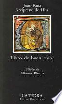 Libro de buen amor /ed. de Alberto Blecua