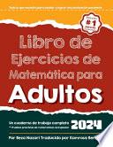 Libro de ejercicios de matemáticas para adultos