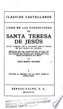Libro de las fundaciones de Santa Teresa de Jesús