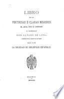 Libro de las virtuosas é claras mujeres