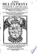 Libro de los privilegios y leyes del illustre y muy honrrado Conceio de la Mesta general, y cabaña real destos reynos de Castilla, y Leon, y Granada,&c. Con ciertas provisiones y sobrecartas de los señores Reyes de Castilla. Y agora de nuevo añadidas otras provisiones y sobrecartas por su Magestad confirmadas. Agora de nuevo impresso, etc. Copious MS. notes