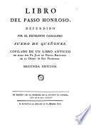 Libro del passo honroso defendido por Suero de Quiñones