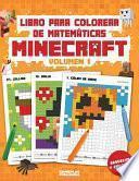 Libro para Colorear de Matemáticas Minecraft
