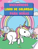 Libro para colorear de unicornios para niñas