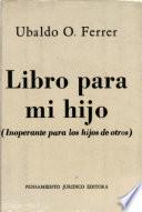 Libro para mi hijo