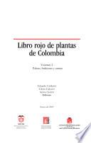 Libro rojo de plantas de Colombia