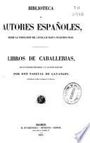Libros de caballerias