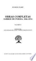 Libros de poesía, 1946-1974