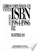 Libros españoles en venta, ISBN