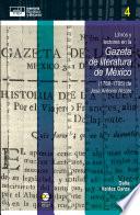 Libros y lectores en la Gazeta de literatura de México (1788-1795) de José Antonio Alzate