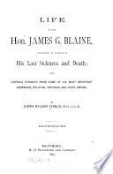 Life of the Hon. James G. Blaine