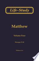 Life-Study of Matthew