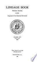 Lineage Book of the Charter Members of the Daughters of the American Revolution