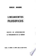Lineamientos filosóficos
