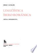 Lingüística íbero-románica