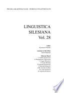 Linguistica Silesiana
