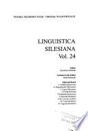 Linguistica Silesiana
