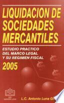 Liquidación de Sociedades Mercantiles