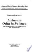 Lisístrata odia la política