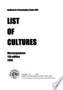 List of Cultures