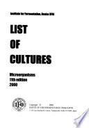List of Cultures