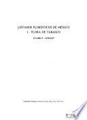 Listados florísticos de México