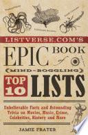 Listverse.com's Epic Book of Mind-Boggling Top 10 Lists