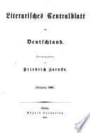 Literarisches Centralblatt für Deutschland