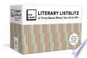 Literary Listblitz