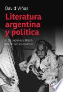 Literatura Argentina y realidad política II