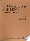 Literatura chilena, creacion y critica