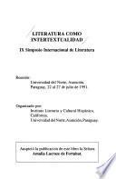 Literatura como intertextualidad