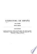 Literatura de España: Edad Media